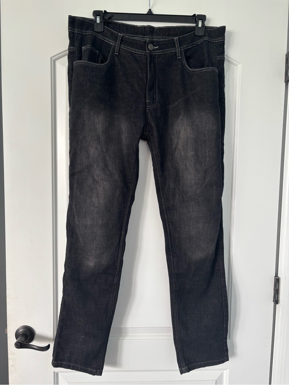 Street & Steel Women's Motorcycle Riding Jeans Black Size 14 - Like New!